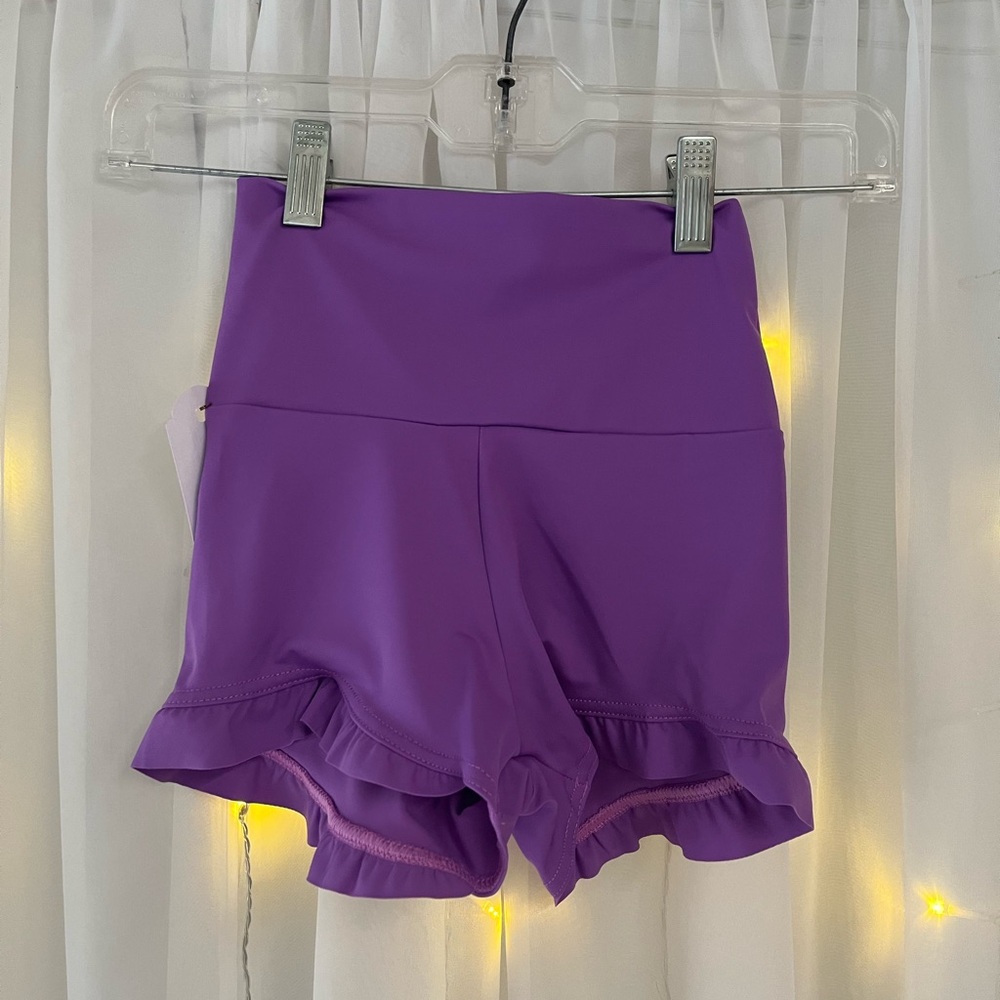 Balera Purle Ruffle Hem Shorties